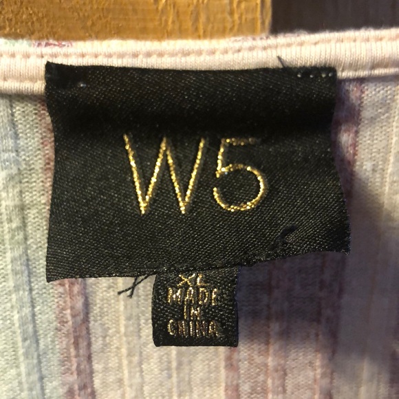 W5 Tie Front Dolman Top - Picture 2 of 4